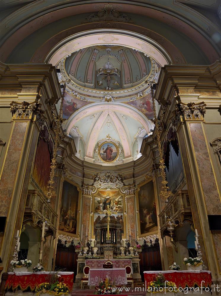 Romano di Lombardia (Bergamo, Italy) - Apse of the Church of Santa Maria Assunta e San Giacomo Maggiore